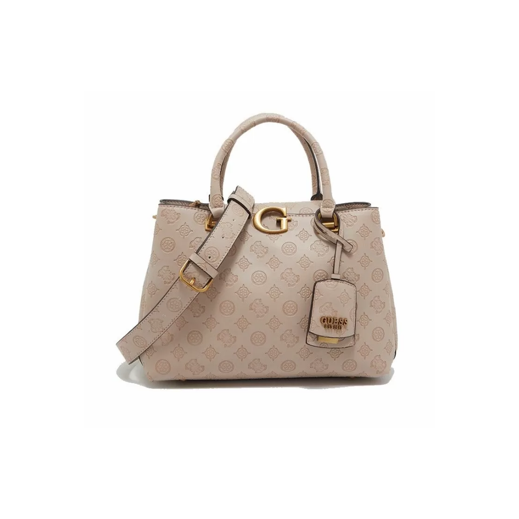 Guess G Vibe Girlfriend Logo Detailed Satchel