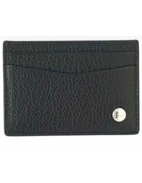 تحميل الصورة إلى عارض المعرض، Dunhill Leather Card Holder, 4 Credit Card Slots, Black
