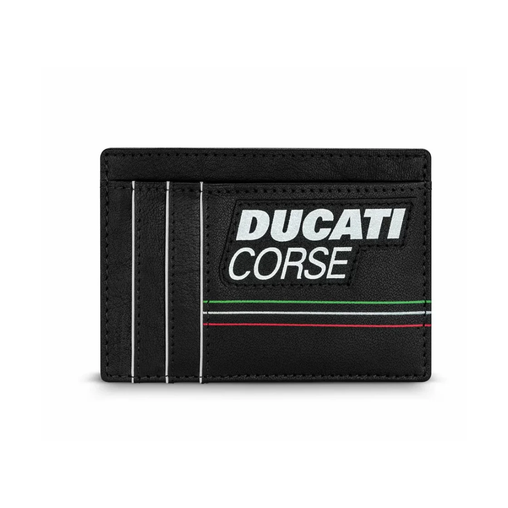 Ducati STILE card holder 2cc with black leather