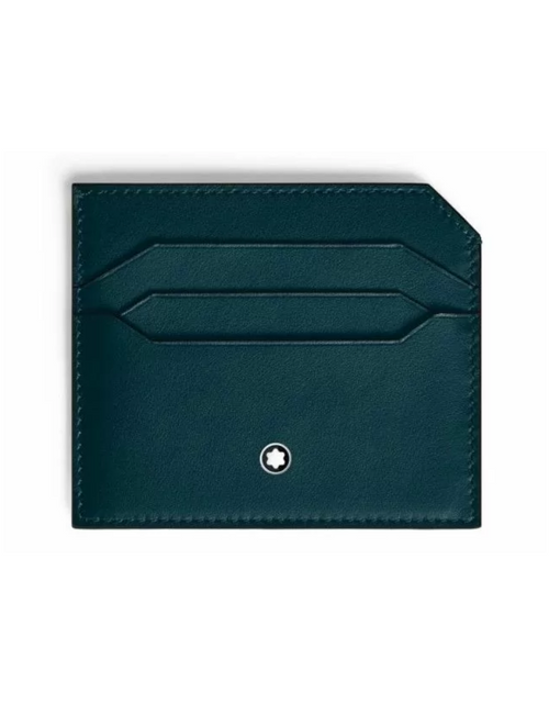 تحميل الصورة إلى عارض المعرض، Montblanc Soft Card Holder 6 Card Leather Organizer
