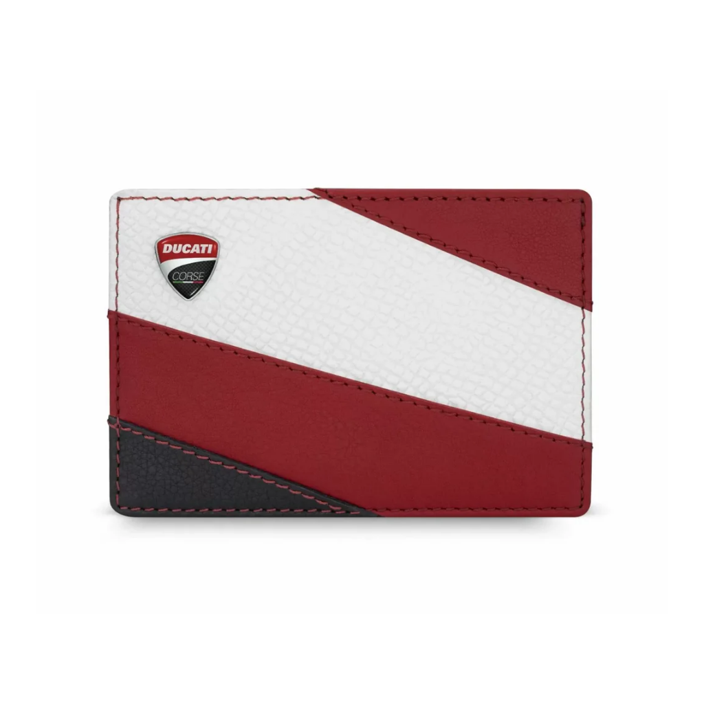 Ducati FORMA card holder 2cc with multicolor leather