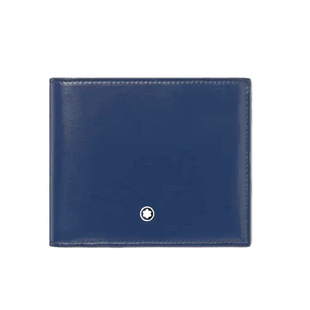 Montblanc Meisterstuck Wallet 4cc Coin Case Blue