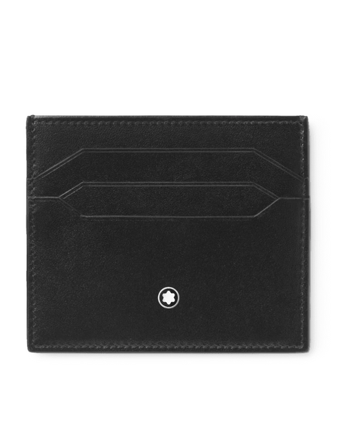 تحميل الصورة إلى عارض المعرض، Montblanc Meisterstuck 6cc card holder black
