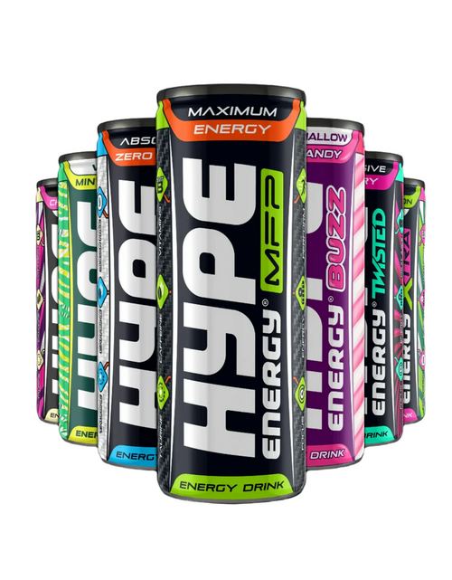 Load image into Gallery viewer, HYPE ENERGY VARIETY PACK 12x250ml
