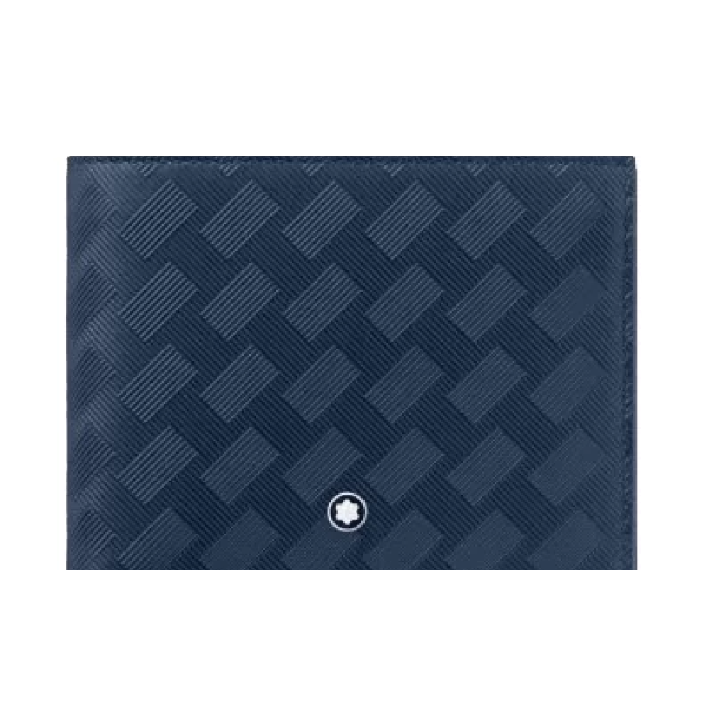 Montblanc Extreme 3.0 Wallet 6cc blue leather