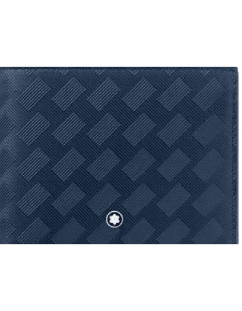 تحميل الصورة إلى عارض المعرض، Montblanc Extreme 3.0 Wallet 6cc blue leather
