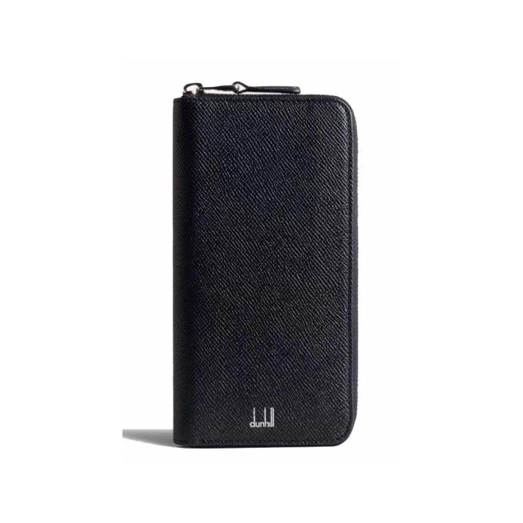 Dunhill Cadogan Zip Coat Wallet 8cc Black