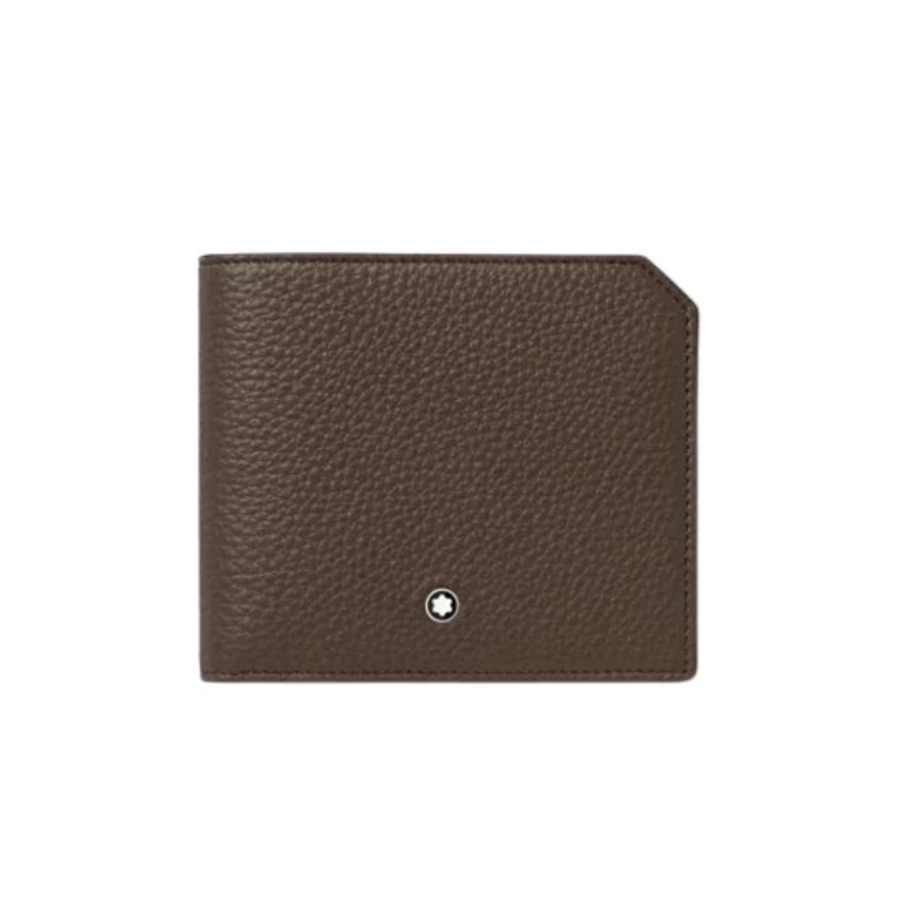 Montblanc Soft Grain wallet 8cc brown leather