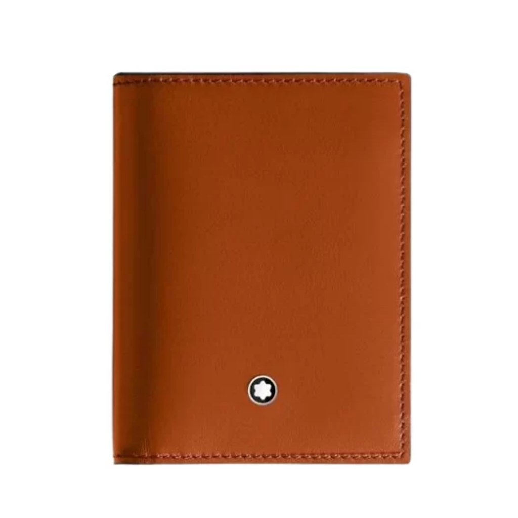 Montblanc Meisterstuck card holder 4cc camel brown