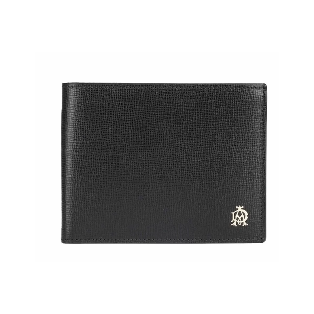 Dunhill Belgrave Leather Billfold Wallet Black , Brown