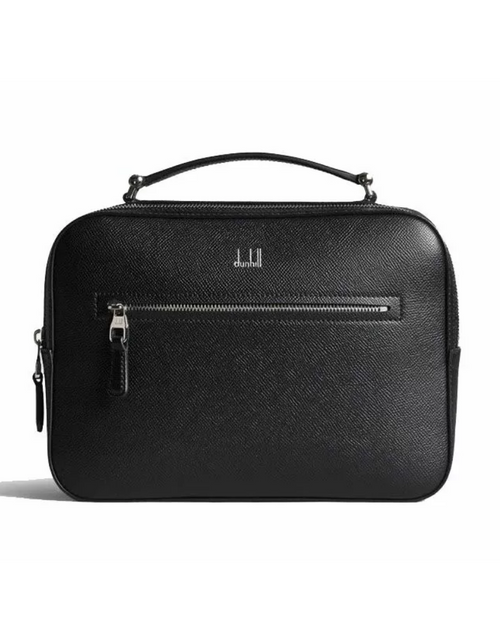 تحميل الصورة إلى عارض المعرض، Dunhill Cadogan Top Handle Bag Black
