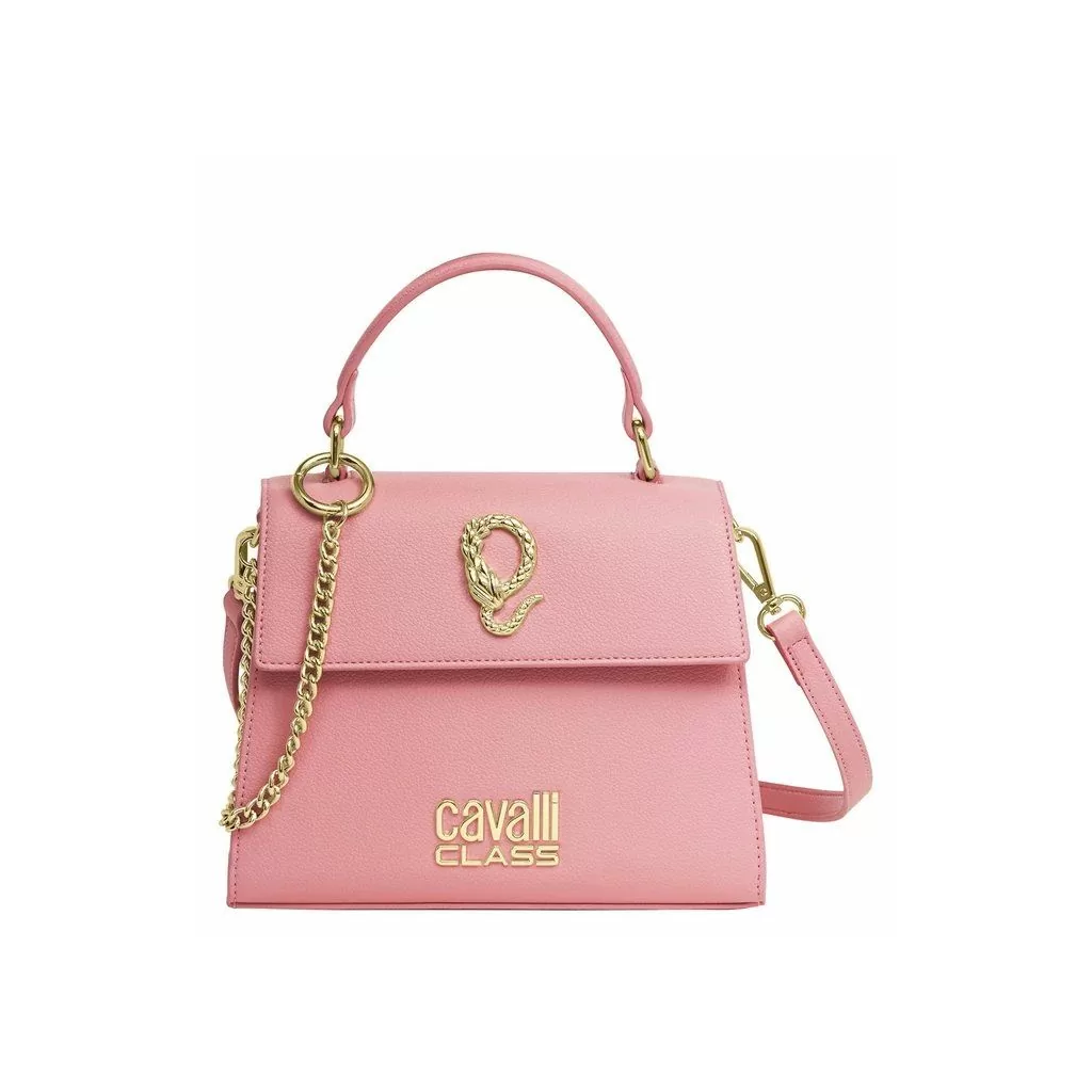 Roberto Cavalli Pink NOIRA Medium Leather handbag