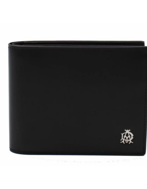 Load image into Gallery viewer, Dunhill wallet 6cc for men black leather
