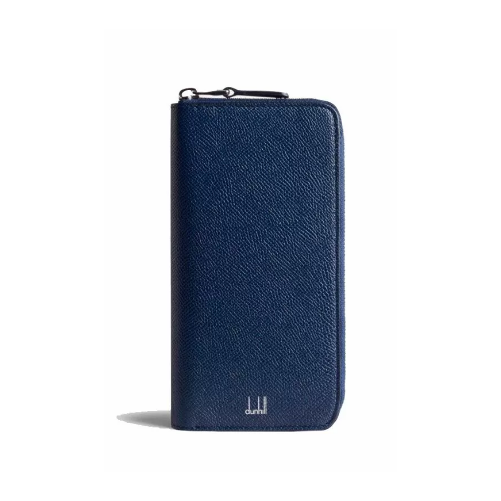 Dunhill Cadogan Zip Coat Wallet 8cc navy