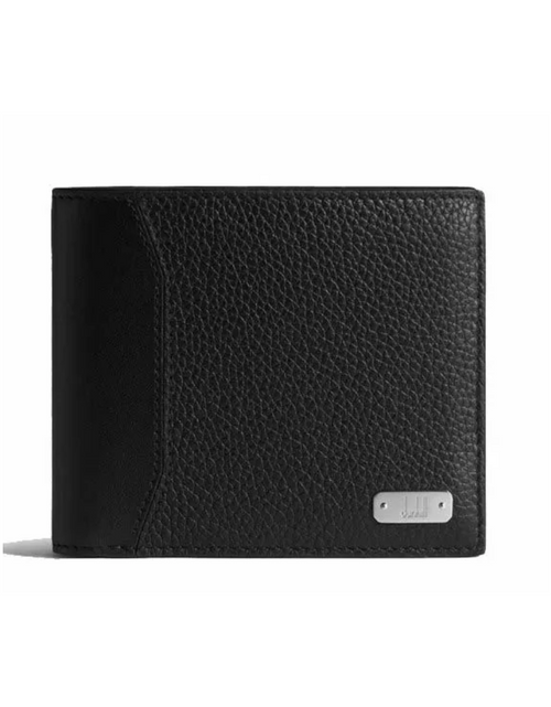 تحميل الصورة إلى عارض المعرض، Dunhill 1893 Harness 8cc Billfold Wallet Black
