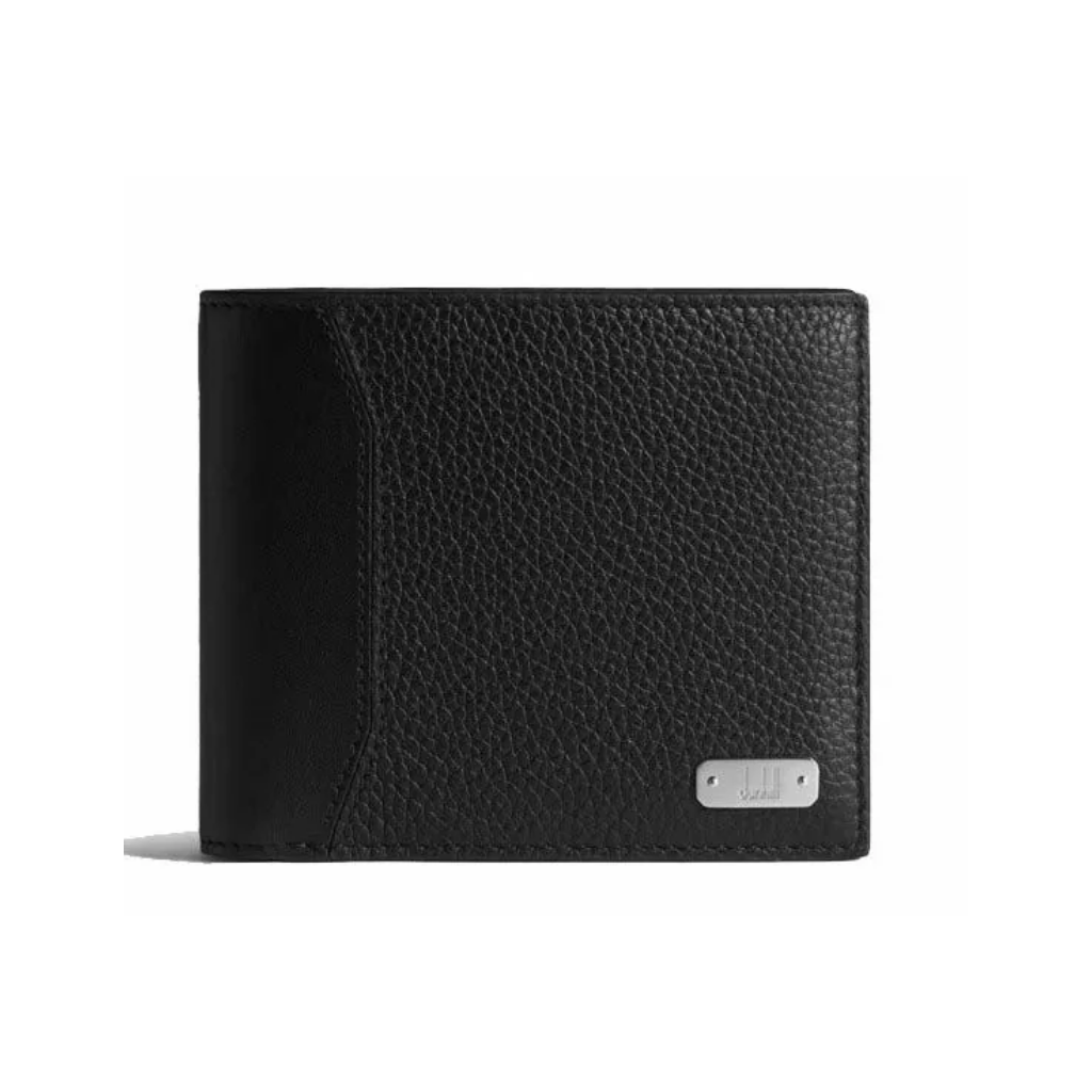 Dunhill 1893 Harness 8cc Billfold Wallet Black