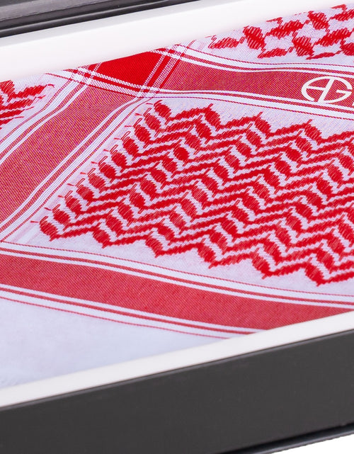 Load image into Gallery viewer, Amr Gazzaz English Shemagh classic red/white new special 2026 RED 07/6
