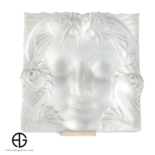 لاليك فرنسا: طبق زخرفي "قناع المرأة"