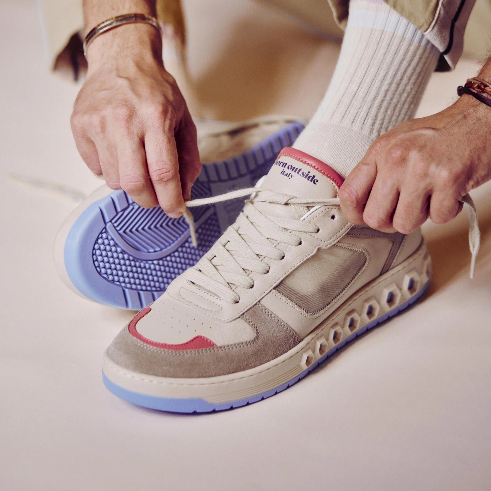 Sneaker 001 - Horizon Blue and Pink - The Collectors Edition Sneakers (100 Pieces)