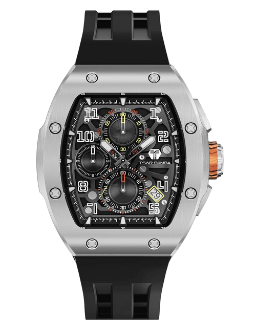 تحميل الصورة إلى عارض المعرض، ساعة Light Matter-Sapphire Crystal Edition TB8223 باللون الأبيض
