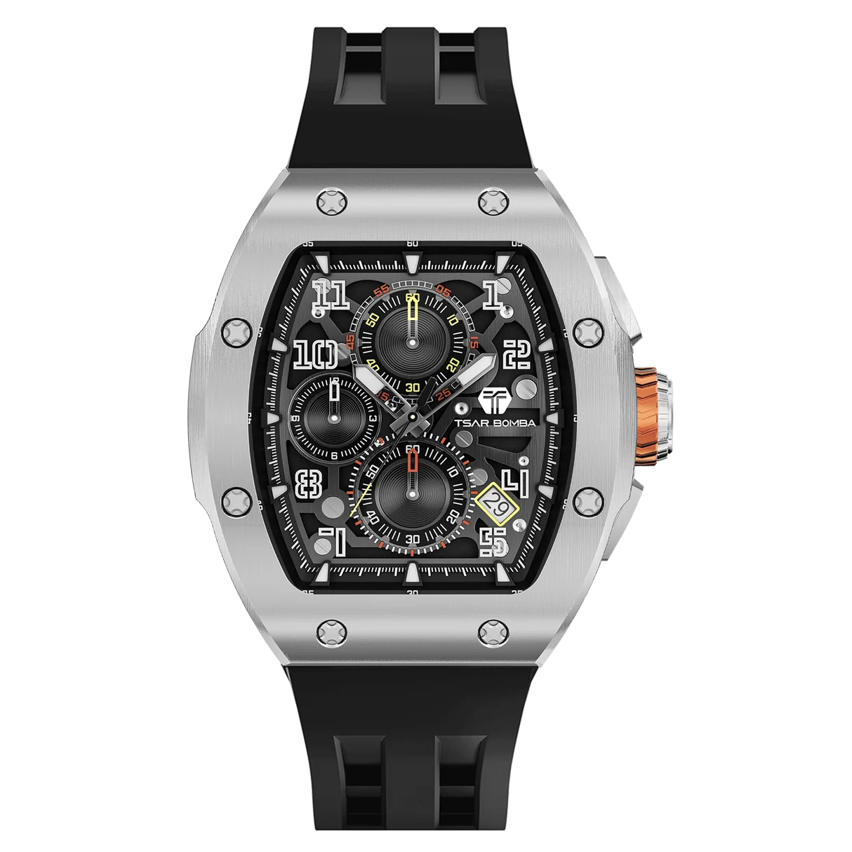 ساعة Light Matter-Sapphire Crystal Edition TB8223 باللون الأبيض
