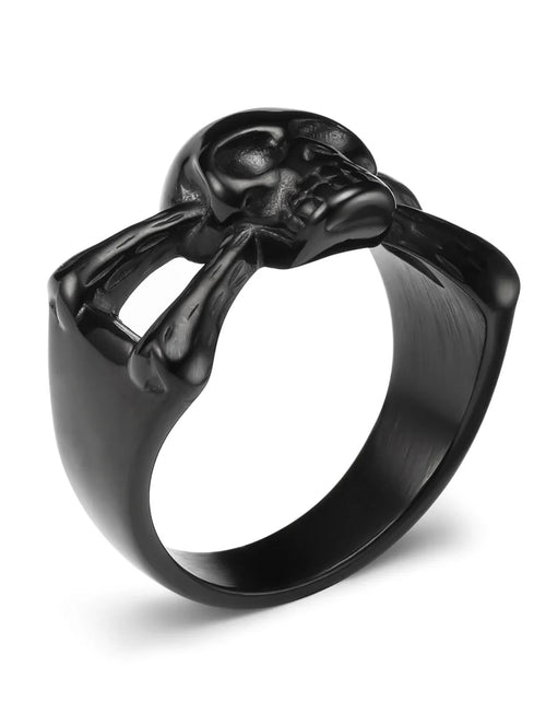 Load image into Gallery viewer, Immortal - Skull &amp; Bones Ring
