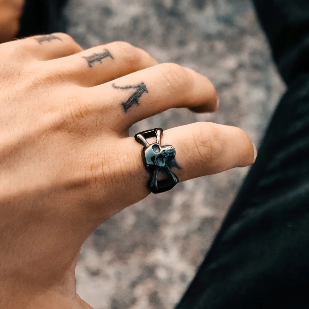 Immortal - Skull & Bones Ring