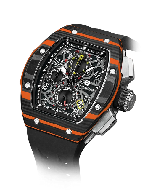 Load image into Gallery viewer, Atomic-TB8214 Standard Edition Interchangeable Carbon Fiber CF Orange
