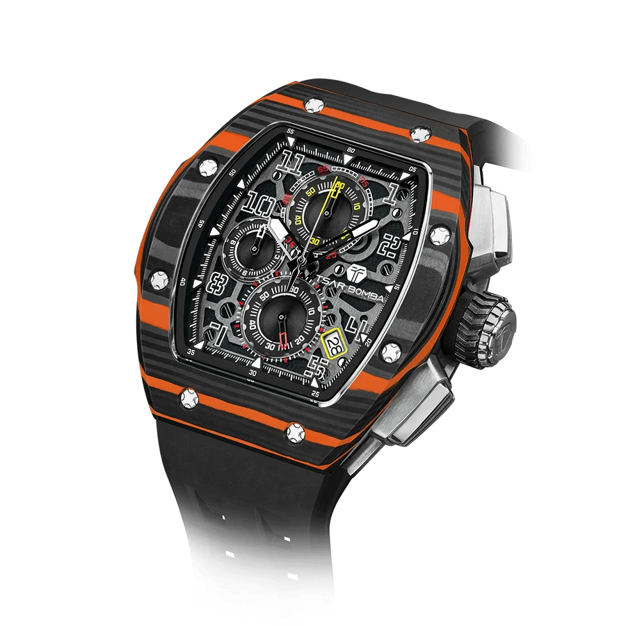 Atomic-TB8214 Standard Edition Interchangeable Carbon Fiber CF Orange