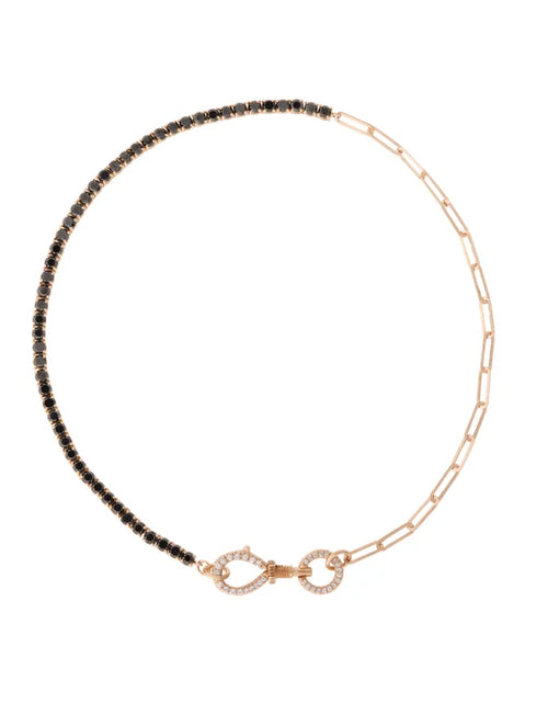 Load image into Gallery viewer, Mermaid Necklace with Vintage Lock
