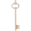 Diamond Key of Love Pendant