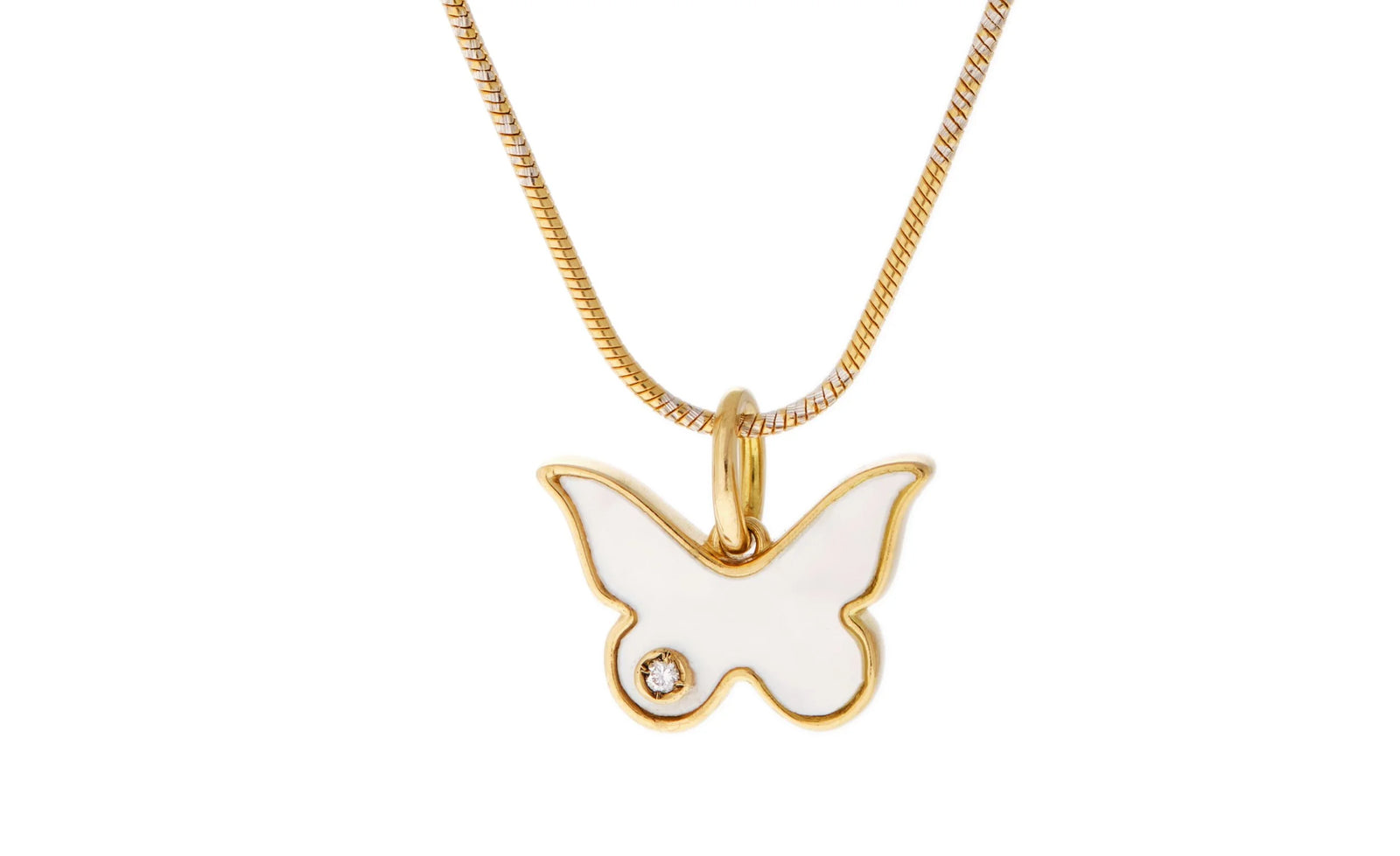 Butterfly Nacri Pendant