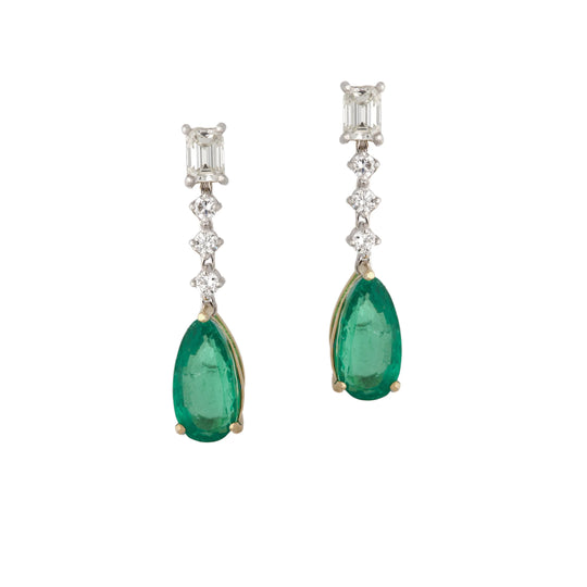 Emerald Majesty Earrings