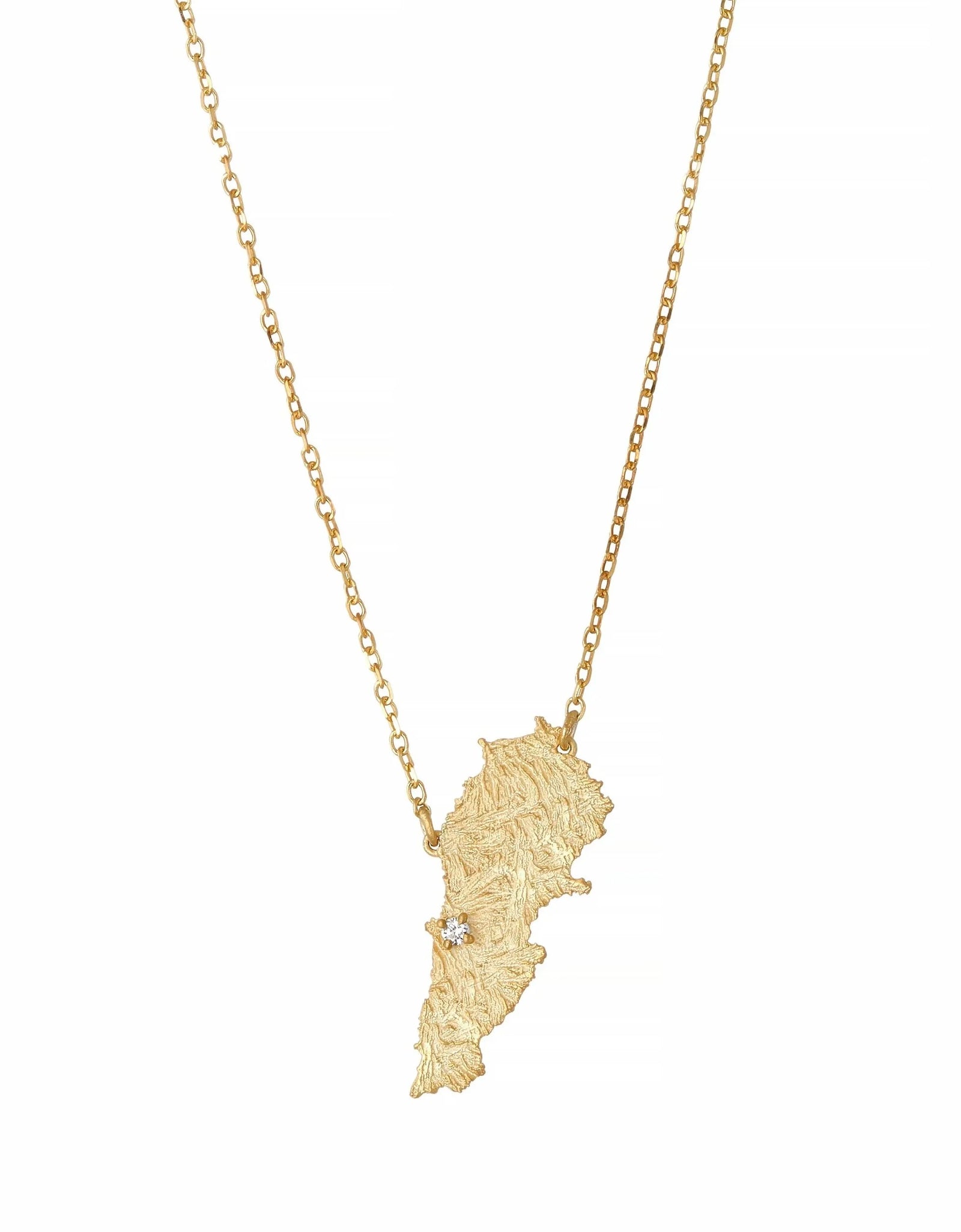 Map Necklace