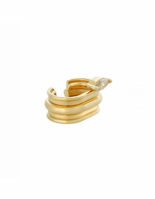 تحميل الصورة إلى عارض المعرض، Gemma Linea Cuff Earring - One Piece
