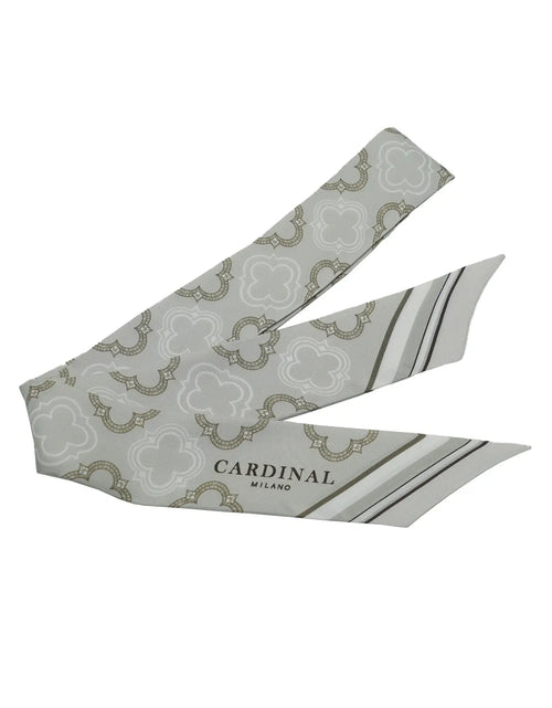 Load image into Gallery viewer, Beige Silk Twill Scarf
