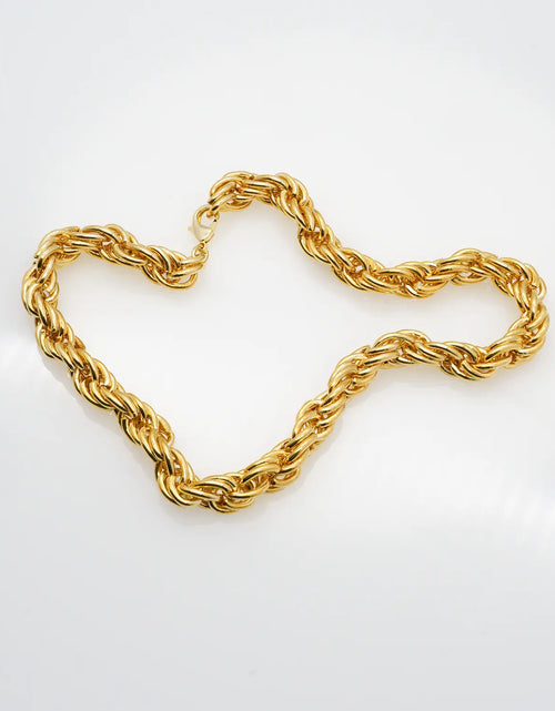 Load image into Gallery viewer, Cardinal Gold-Plated Copper Chain Necklace
