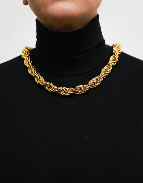 Load image into Gallery viewer, Cardinal Gold-Plated Copper Chain Necklace
