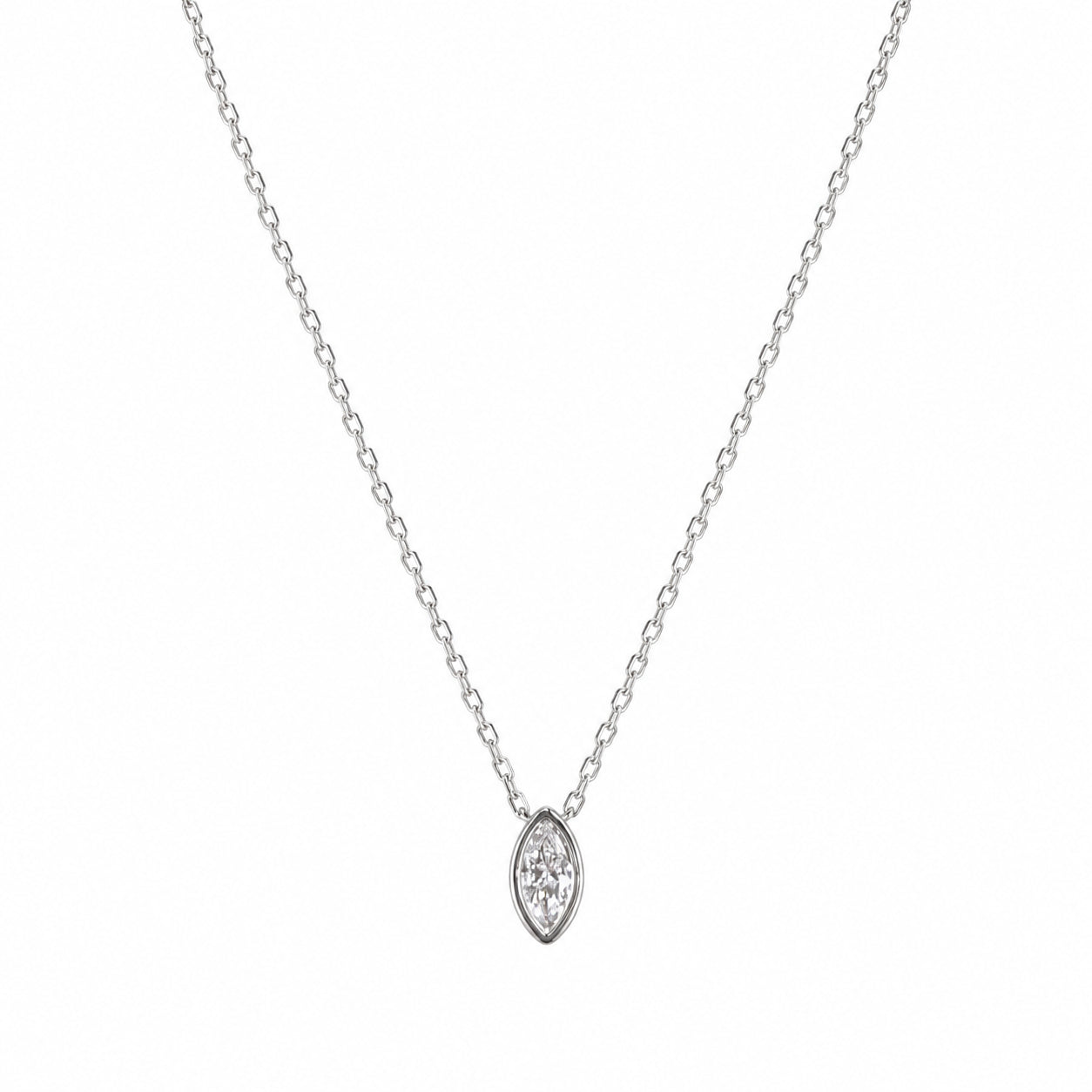 Marquise Diamond Necklace