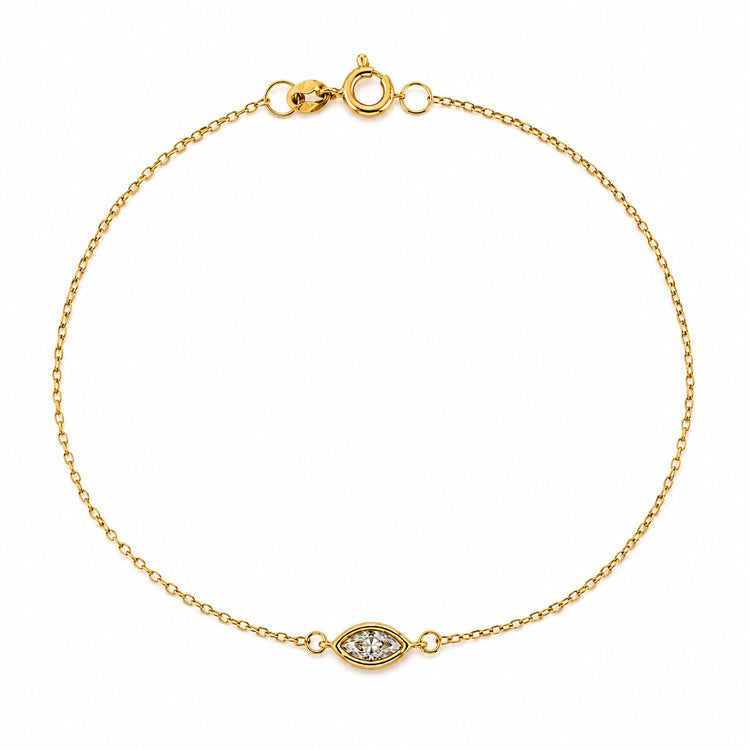 Marquise Diamond Bracelet