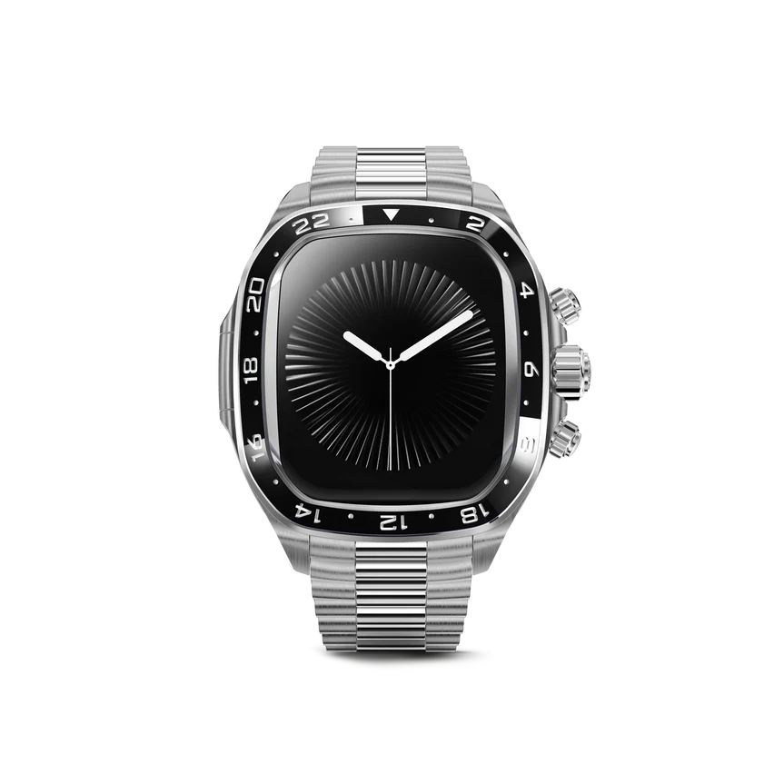 Apple Watch Case / CRCS46 Silver/Black