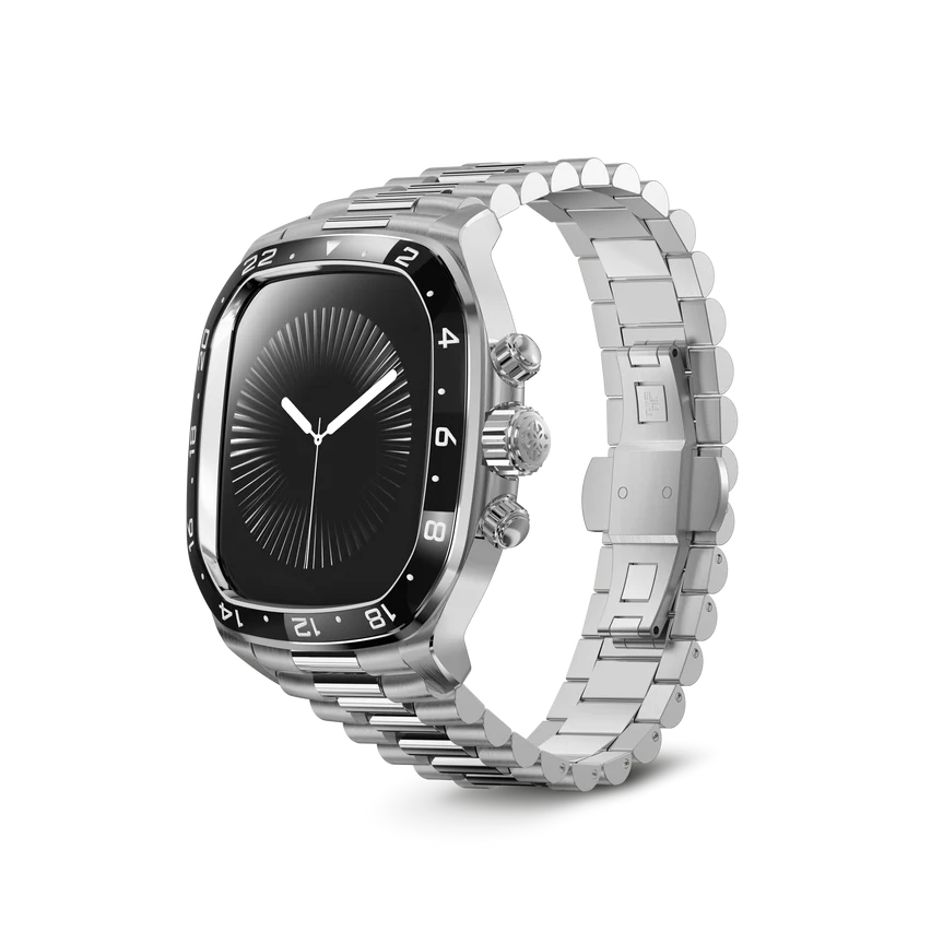 Apple Watch Case / CRCS46 Silver/Black