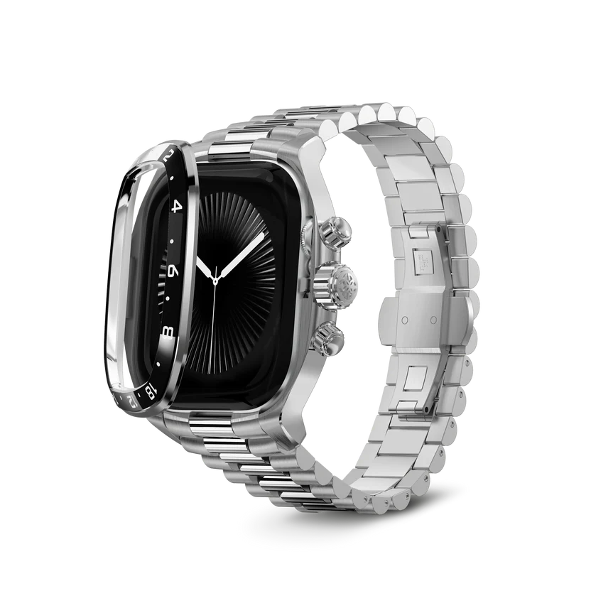 Apple Watch Case / CRCS46 Silver/Black