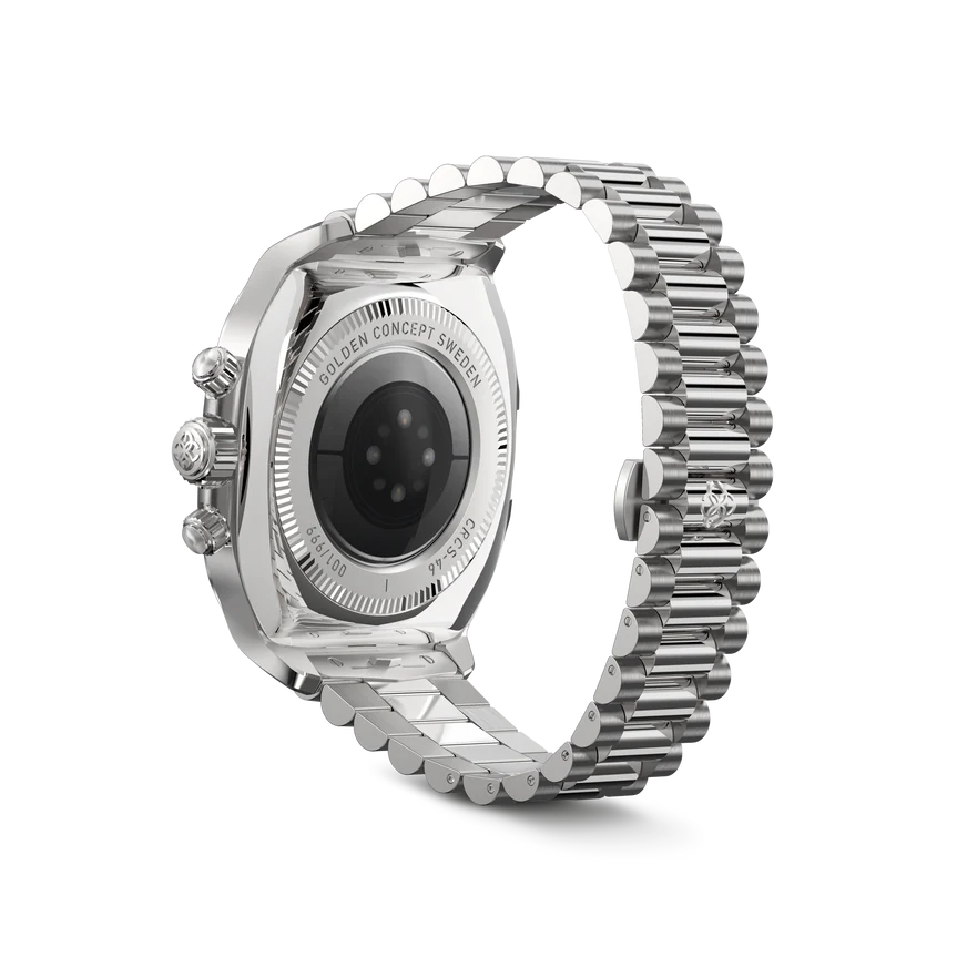 Apple Watch Case / CRCS46 Silver/Black