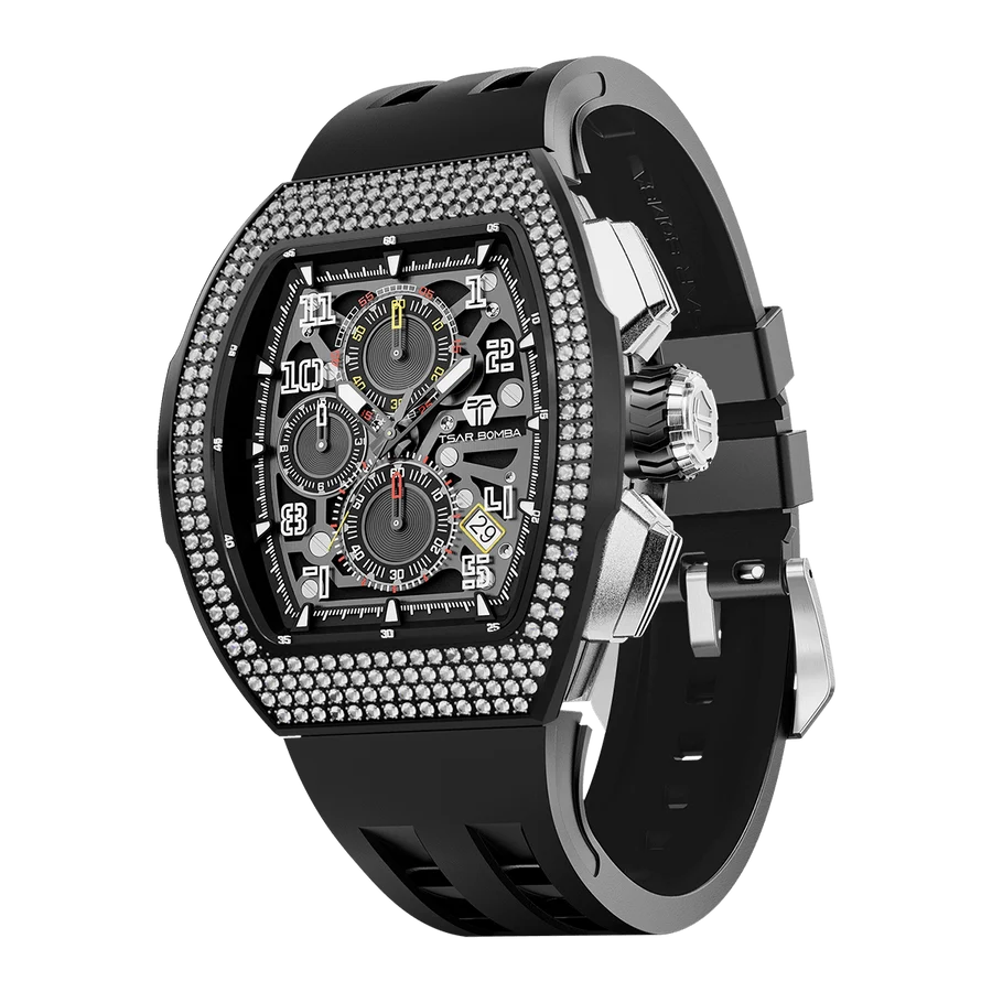 ساعة Light Matter-Sapphire Crystal Edition TB8223 باللون الأبيض