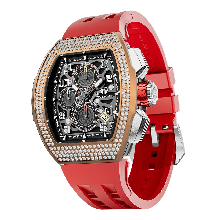 Atomic-TB8214 Standard Edition Interchangeable Cubic Zirconia D Red
