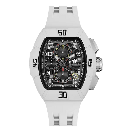 ساعة Light Matter-Sapphire Crystal Edition TB8223 باللون الأبيض