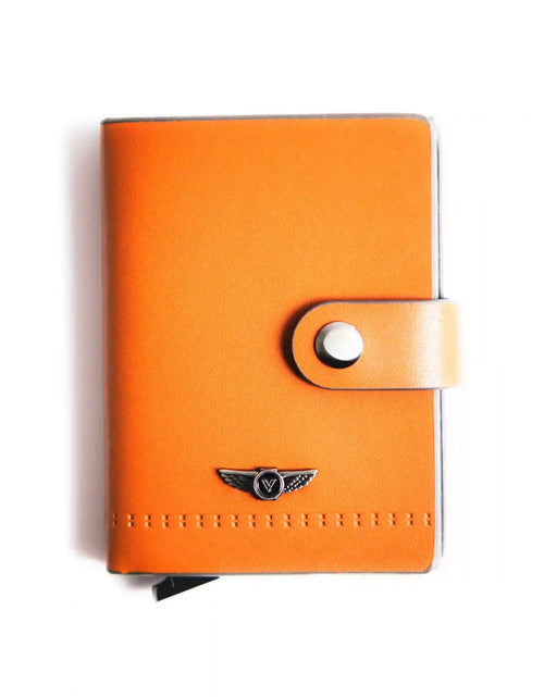 تحميل الصورة إلى عارض المعرض، Men’s Leather Wallet – Honey Cowhide – Verutti VRW-1012-1
