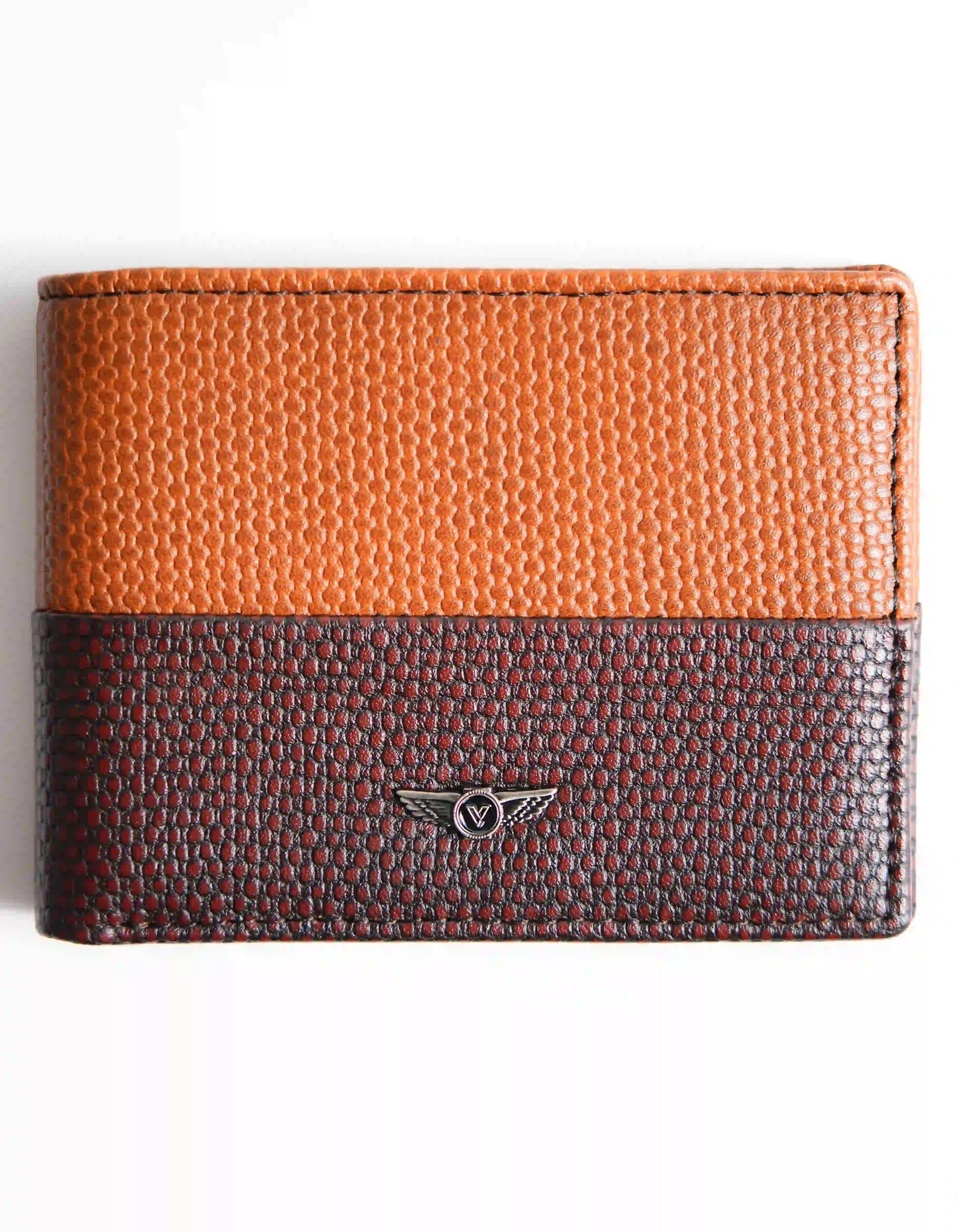 Men’s Genuine Leather Wallet – Coffee Brown Cowhide – Verutti VRW-5007-1