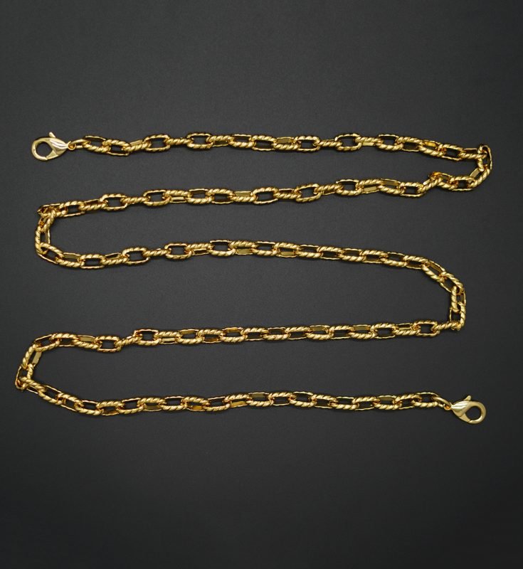 Cardinal gold plated chain 001